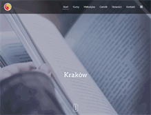 Tablet Screenshot of krakow.szybkieczytanie.pl