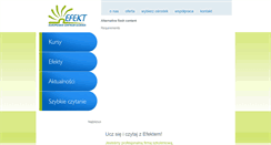 Desktop Screenshot of krakow.szybkieczytanie.edu.pl